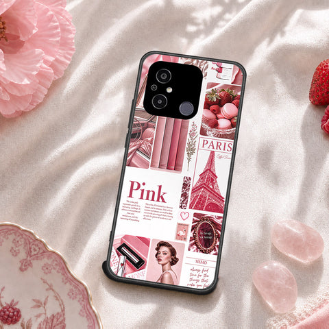 Xiaomi Redmi 11A Cover - ONation Aesthetic Collage Series - HQ Premium Shine Durable Shatterproof Case