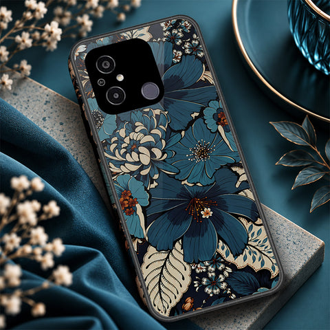 Xiaomi Redmi 11A Cover - ONation Botancial Bloom Series - HQ Premium Shine Durable Shatterproof Case