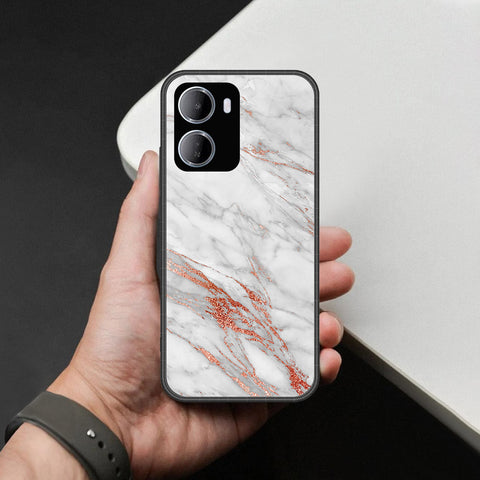 Xiaomi Redmi 15a Cover - White Marble Series - HQ Premium Shine Durable Shatterproof Case