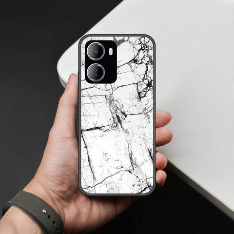 Xiaomi Redmi 15a Cover - White Marble Series 2 - HQ Premium Shine Durable Shatterproof Case