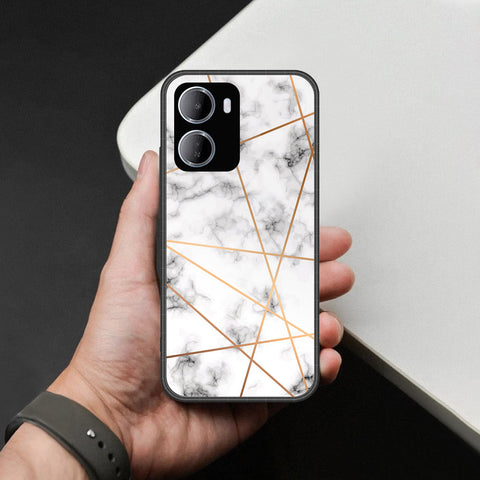 Xiaomi Redmi 15a Cover - White Marble Series 2 - HQ Premium Shine Durable Shatterproof Case