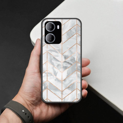 Xiaomi Redmi 15a Cover - White Marble Series 2 - HQ Premium Shine Durable Shatterproof Case
