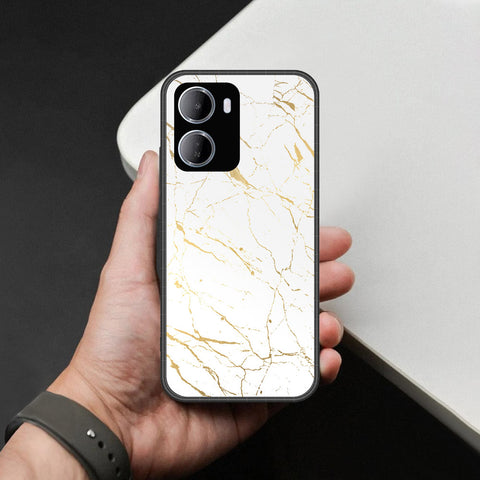 Xiaomi Redmi 15a Cover - White Marble Series 2 - HQ Premium Shine Durable Shatterproof Case