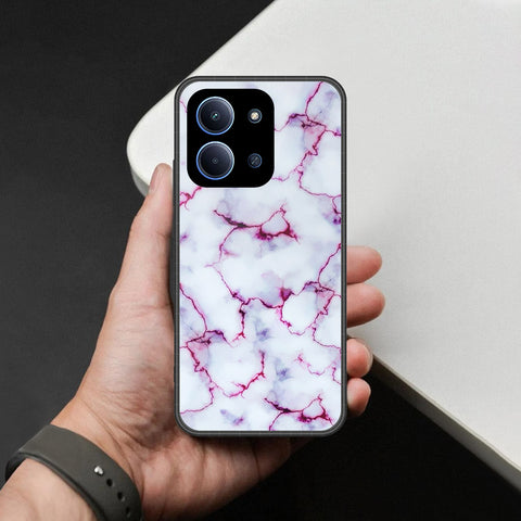 Xiaomi Redmi 15C 5G   Cover - White Marble Series - HQ Premium Shine Durable Shatterproof Case
