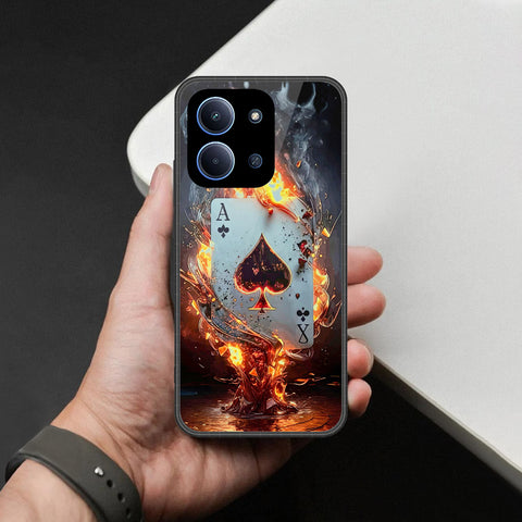 Xiaomi Redmi 15C 5G Cover - Ace of Fire Rising Star Design - HQ Premium Shine Durable Shatterproof Case