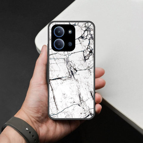 Xiaomi Redmi 15C 5G   Cover - White Marble Series 2 - HQ Premium Shine Durable Shatterproof Case