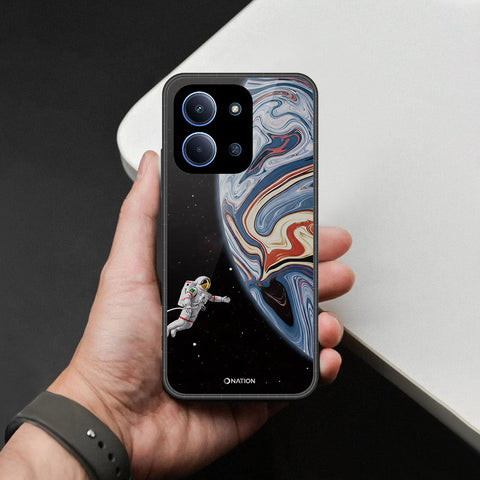 Xiaomi Redmi 15C 5G Cover - Cosmic Marble Astronaut Design - HQ Premium Shine Durable Shatterproof Case