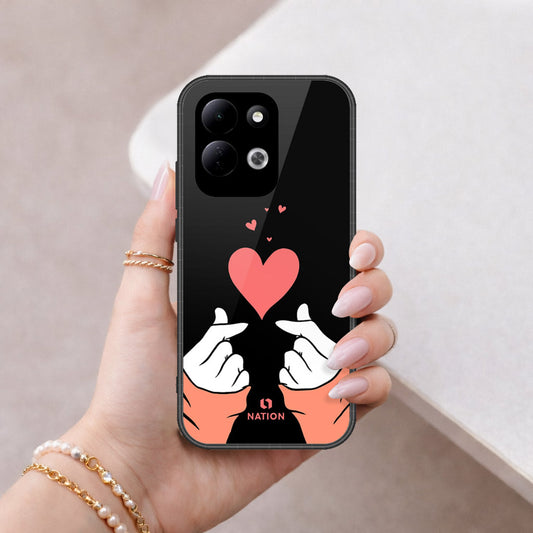 Xiaomi Redmi 17 4G Cover - Floral Series - Design 2 - Pink - HQ Premium Shine Durable Shatterproof Case
