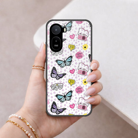 Xiaomi Poco C85x Cover - Vanilla Dream Series - HQ Ultra Shine Premium Infinity Glass Soft Silicon Borders Case