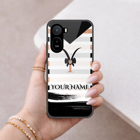 Xiaomi Poco C85x Cover - Personalized Alphabet Series - HQ Ultra Shine Premium Infinity Glass Soft Silicon Borders Case