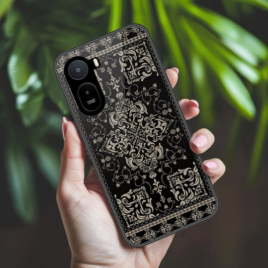 Xiaomi Poco C85x Cover - ONation Persian Rugs Series 2 - HQ Ultra Shine Premium Infinity Glass Soft Silicon Borders Case