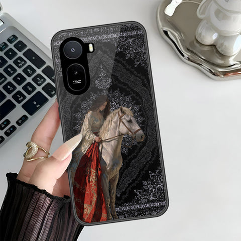 Xiaomi Poco C85x Cover - ONation Persian Rugs Series 3 - HQ Ultra Shine Premium Infinity Glass Soft Silicon Borders Case