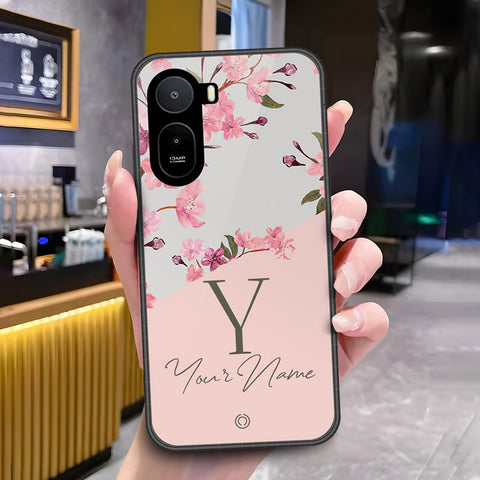Xiaomi Poco C85x Cover - ONation Your Name Series - HQ Ultra Shine Premium Infinity Glass Soft Silicon Borders Case