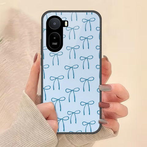 Xiaomi Poco C85x Cover - Onation Bow Series - HQ Ultra Shine Premium Infinity Glass Soft Silicon Borders Case