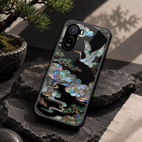 Xiaomi Poco C85x Cover - Pearl Dynasty Series - HQ Ultra Shine Premium Infinity Glass Soft Silicon Borders Case