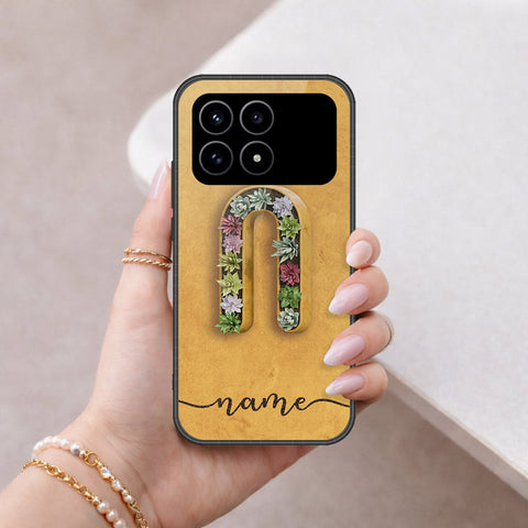 Xiaomi Redmi K90 Cover - Personalized Alphabet Series - HQ Premium Shine Durable Shatterproof Case