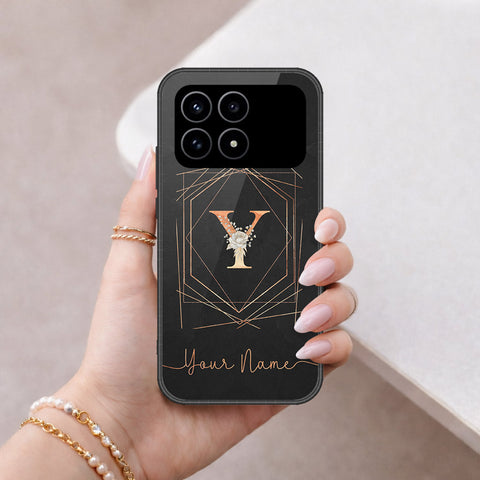 Xiaomi Redmi K90 Cover - Personalized Alphabet Series - HQ Premium Shine Durable Shatterproof Case