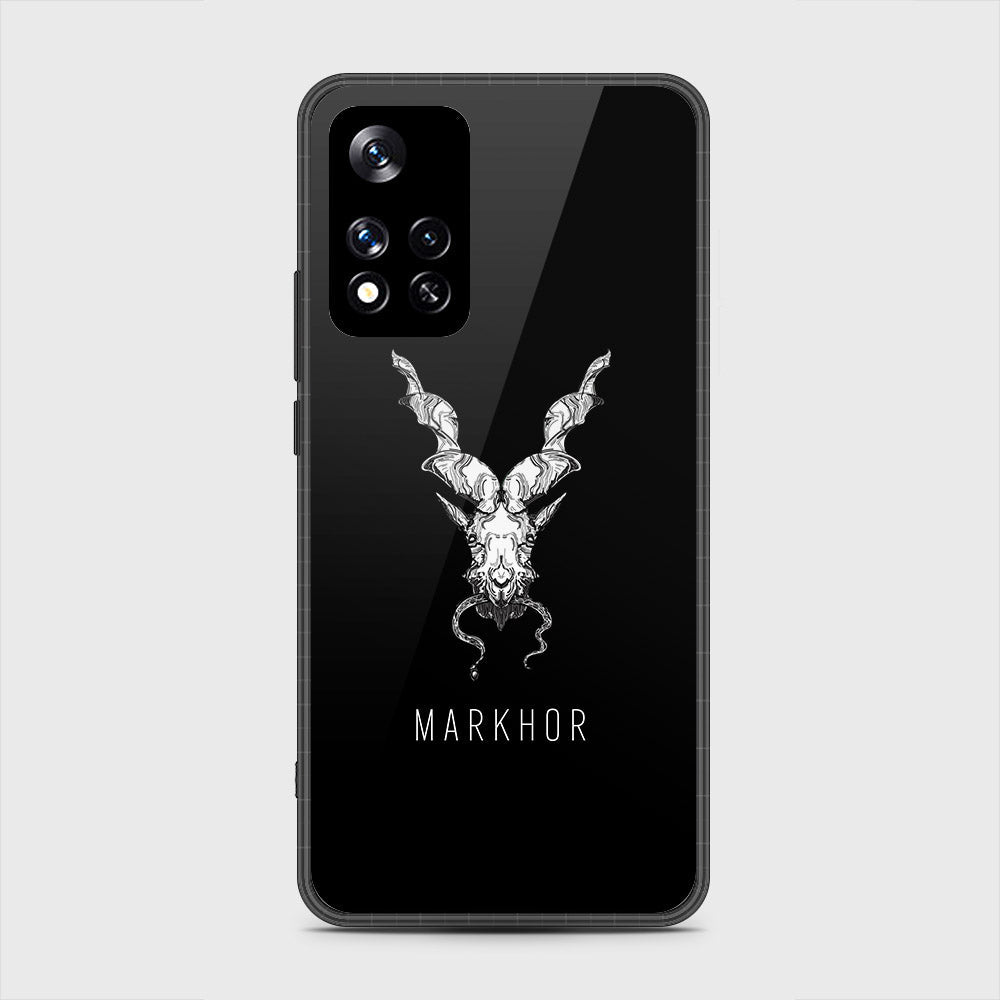 Xiaomi Redmi Note 11 Pro Plus 5G (China) Cover- Markhor Series - HQ Ultra Shine Premium Infinity Glass Soft Silicon Borders Case (Fast Delivery)