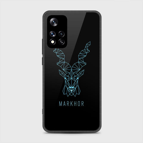 Xiaomi Redmi Note 11 Pro (China) Cover- Markhor Series - HQ Ultra Shine Premium Infinity Glass Soft Silicon Borders Case