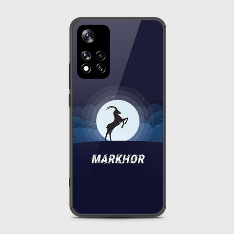 Xiaomi Redmi Note 11 Pro (China) Cover- Markhor Series - HQ Ultra Shine Premium Infinity Glass Soft Silicon Borders Case