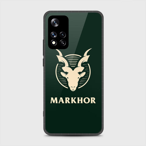 Xiaomi Redmi Note 11 Pro (China) Cover- Markhor Series - HQ Ultra Shine Premium Infinity Glass Soft Silicon Borders Case