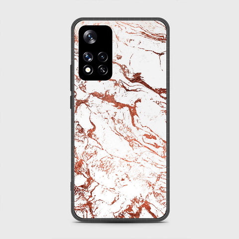 Xiaomi Redmi Note 11 Pro Plus 5G (China) Cover- White Marble Series 2 - HQ Ultra Shine Premium Infinity Glass Soft Silicon Borders Case