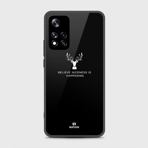 Xiaomi Redmi Note 11 Pro (China) Cover- Nice Series - HQ Ultra Shine Premium Infinity Glass Soft Silicon Borders Case