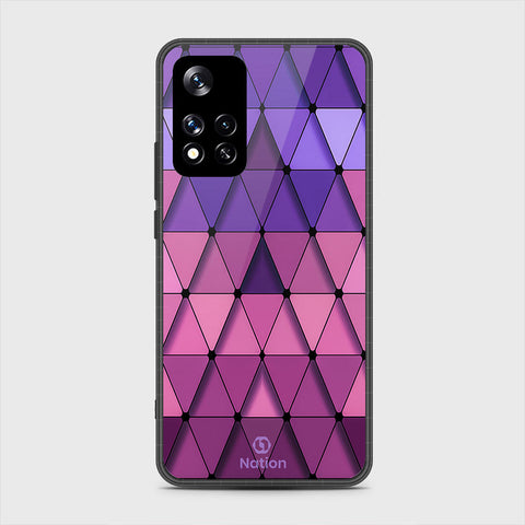Xiaomi Redmi Note 11 Pro (China) Cover- Onation Pyramid Series - HQ Ultra Shine Premium Infinity Glass Soft Silicon Borders Case