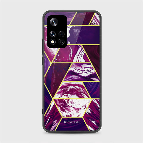 Xiaomi Redmi Note 11 Pro (China) Cover- O'Nation Shades of Marble Series - HQ Ultra Shine Premium Infinity Glass Soft Silicon Borders Case