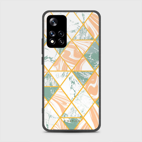 Xiaomi Redmi Note 11 Pro (China) Cover- O'Nation Shades of Marble Series - HQ Ultra Shine Premium Infinity Glass Soft Silicon Borders Case
