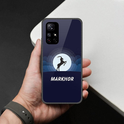 Xiaomi Poco M4 Pro 5G Cover - Markhor Series - HQ Ultra Shine Premium Infinity Glass Soft Silicon Borders Case