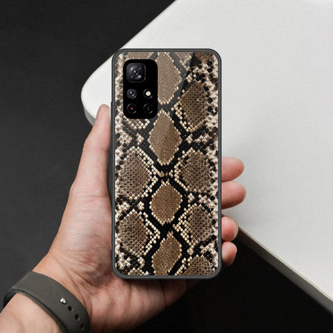 Xiaomi Redmi Note 11T 5G Cover - Printed Skins Series - HQ Ultra Shine Premium Infinity Glass Soft Silicon Borders Case