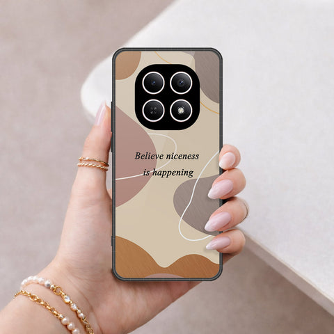 Xiaomi Redmi Note 15 Cover - Happy Series - HQ Ultra Shine Premium Infinity Glass Soft Silicon Borders Case