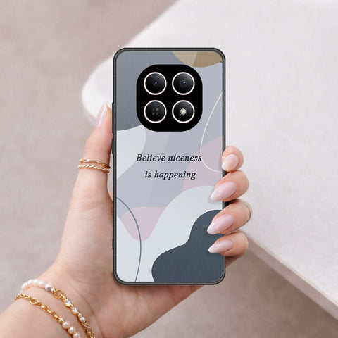 Xiaomi Redmi Note 15 Cover - Happy Series - HQ Ultra Shine Premium Infinity Glass Soft Silicon Borders Case