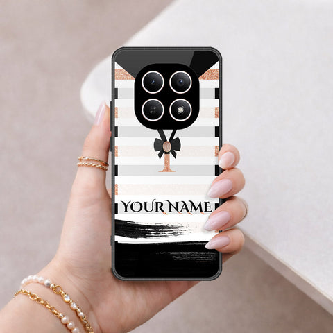 Xiaomi Redmi Note 15 Cover - Personalized Alphabet Series - HQ Ultra Shine Premium Infinity Glass Soft Silicon Borders Case