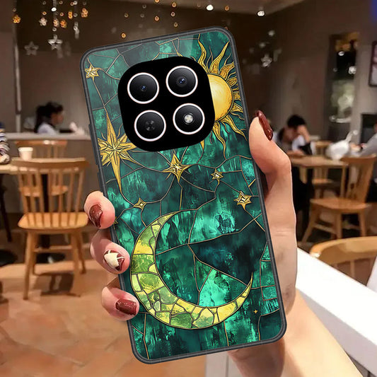 Xiaomi Redmi Note 15 Cover - Celestial Starry Universe Series - HQ Ultra Shine Premium Infinity Glass Soft Silicon Borders Case