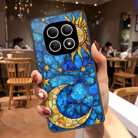 Xiaomi Redmi Note 15 Cover - Celestial Starry Universe Series - HQ Ultra Shine Premium Infinity Glass Soft Silicon Borders Case