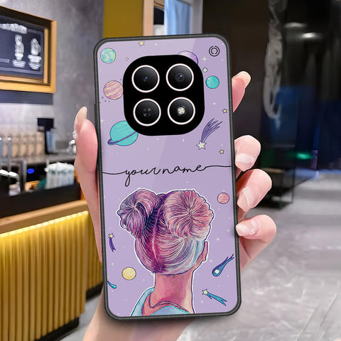 Xiaomi Redmi Note 15 Cover - ONation Your Name Series - HQ Ultra Shine Premium Infinity Glass Soft Silicon Borders Case