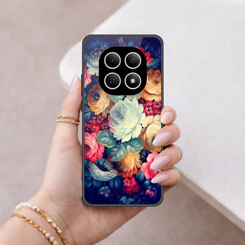 Xiaomi Redmi Note 15 Cover - Floral Series 2 - HQ Ultra Shine Premium Infinity Glass Soft Silicon Borders Case