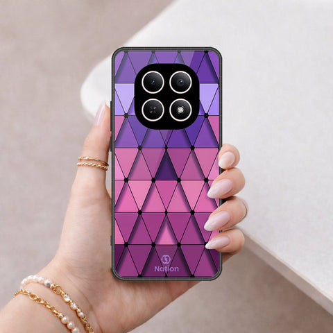 Xiaomi Redmi Note 15 Cover - Onation Pyramid Series - HQ Ultra Shine Premium Infinity Glass Soft Silicon Borders Case
