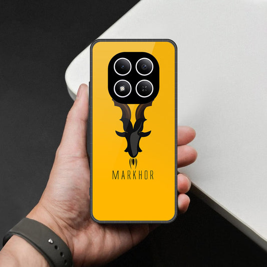 Xiaomi Redmi Note 15 Pro Cover - Markhor Series - HQ Ultra Shine Premium Infinity Glass Soft Silicon Borders Case