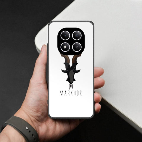 Xiaomi Redmi Note 15 Pro Cover - Markhor Series - HQ Ultra Shine Premium Infinity Glass Soft Silicon Borders Case