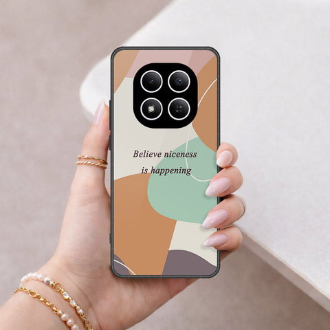 Xiaomi Redmi Note 15 Pro Cover - Happy Series - HQ Ultra Shine Premium Infinity Glass Soft Silicon Borders Case