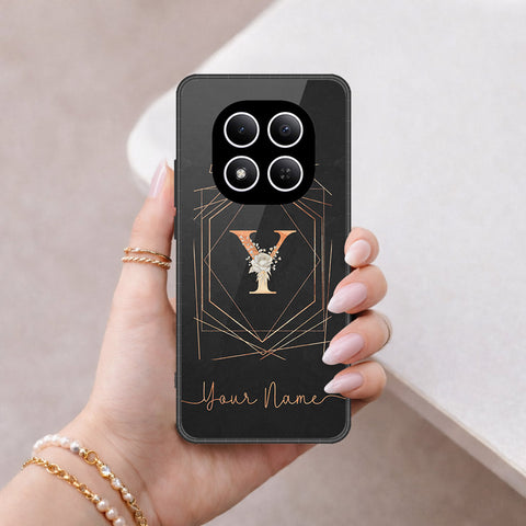 Xiaomi Redmi Note 15 Pro Cover - Personalized Alphabet Series - HQ Ultra Shine Premium Infinity Glass Soft Silicon Borders Case