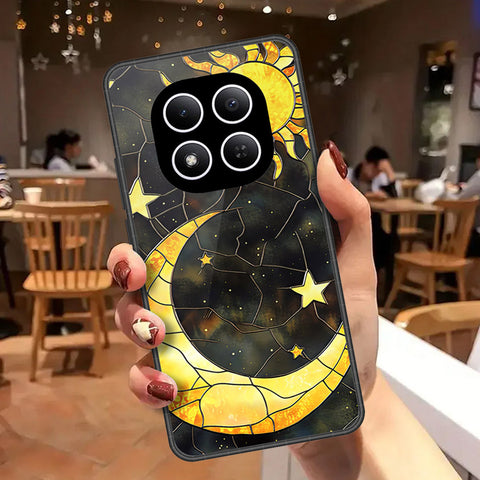 Xiaomi Redmi Note 15 Pro Cover - Celestial Starry Universe Series - HQ Ultra Shine Premium Infinity Glass Soft Silicon Borders Case