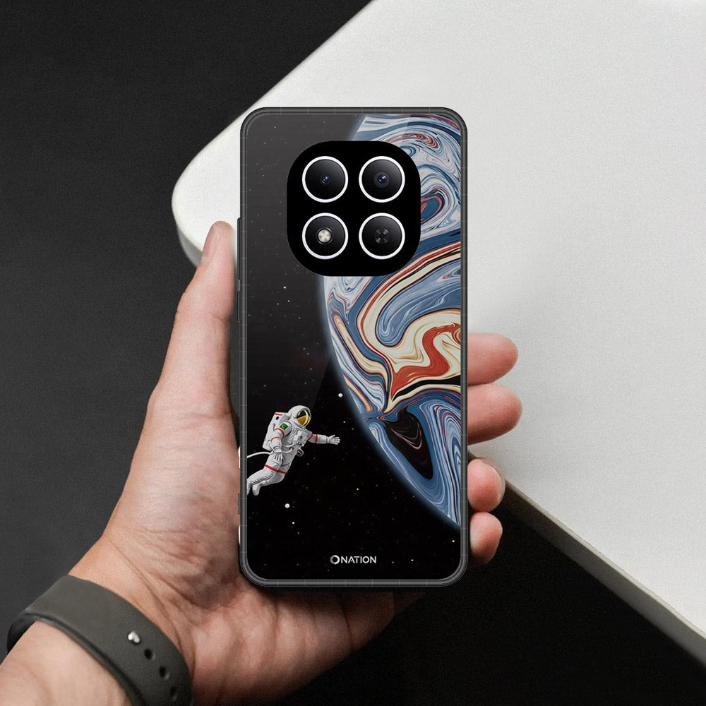 Xiaomi Redmi Note 15 Pro Cover - Cosmic Marble Astronaut Design - HQ Ultra Shine Premium Infinity Glass Soft Silicon Borders Case