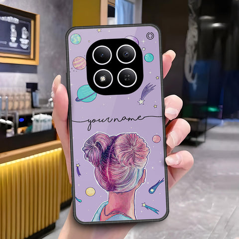 Xiaomi Redmi Note 15 Pro Cover - ONation Your Name Series - HQ Ultra Shine Premium Infinity Glass Soft Silicon Borders Case