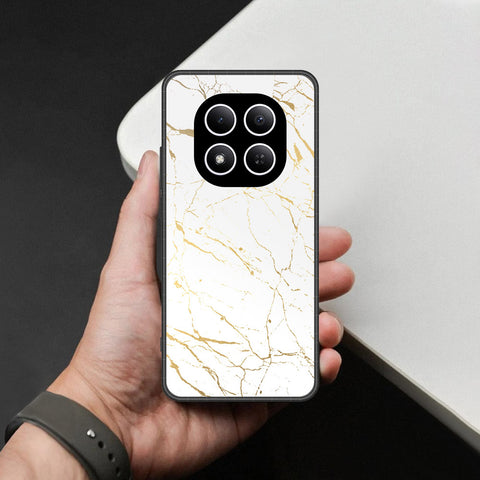Xiaomi Redmi Note 15 Pro Cover - White Marble Series 2 - HQ Ultra Shine Premium Infinity Glass Soft Silicon Borders Case