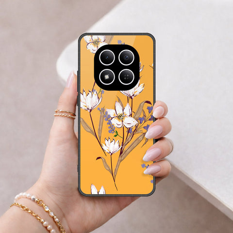 Xiaomi Redmi Note 15 Pro Cover - Floral Series - HQ Ultra Shine Premium Infinity Glass Soft Silicon Borders Case