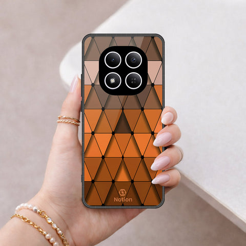 Xiaomi Redmi Note 15 Pro Cover - Onation Pyramid Series - HQ Ultra Shine Premium Infinity Glass Soft Silicon Borders Case